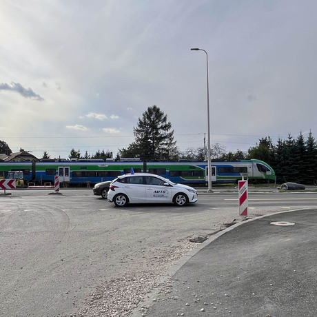 Rozbudowa ul. Warszawskiej [październik 2023] - fot 3